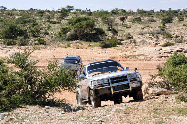 Rather than backtrack to National Highway 1, we set out across a rough track to meet the highway further north