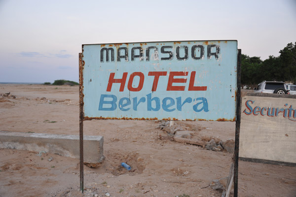 Maansoor Hotel, Berbera, on the Gulf of Aden east of the city centre, Berbera