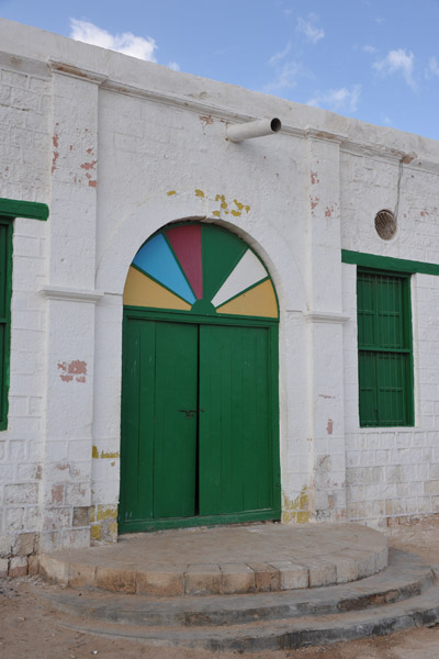 Door of the Ottoman mosque, Berbera