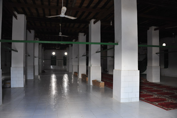 Interior of the Ottoman mosque, taken from the open doorway