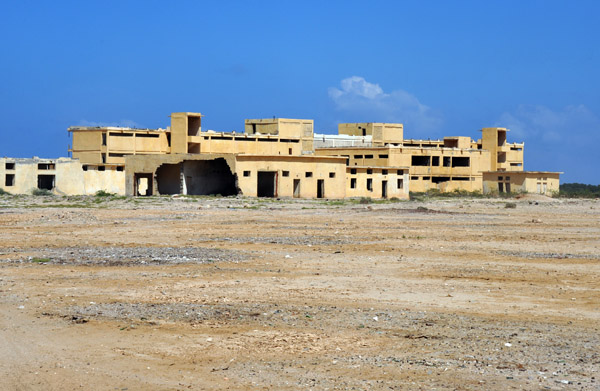Ruins of the former Soviet military hospital of Berbera