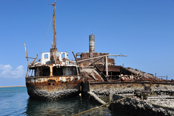 Rusting wrecks, Port of Berbera