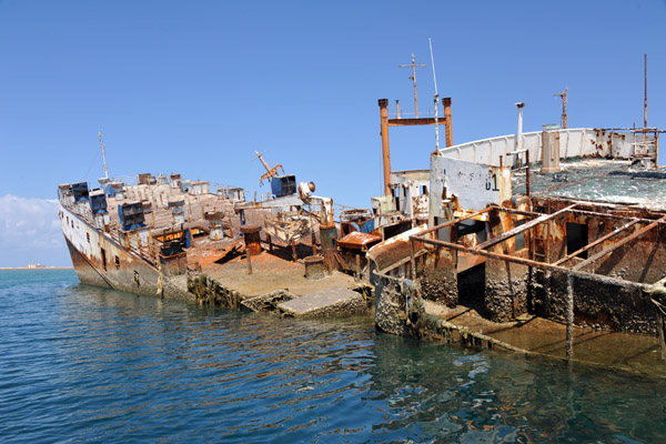 Wreck of the Muafak, Port of Berbera