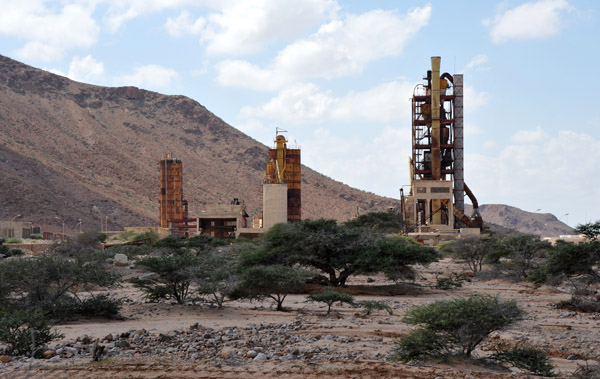 Berbera Cement Factory - somewhere between ruined and neglected