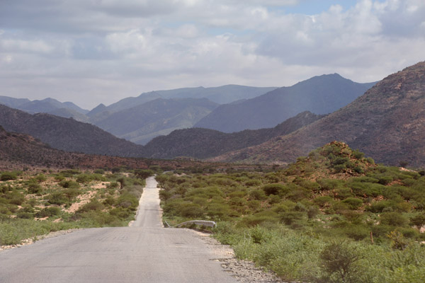 The road from Berbera to Sheikh 