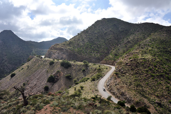 The road from Berbera to Sheikh and Burao through the mountains