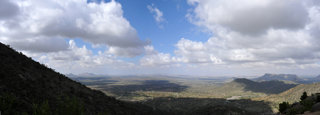 Panorama from the Sheikh ascent