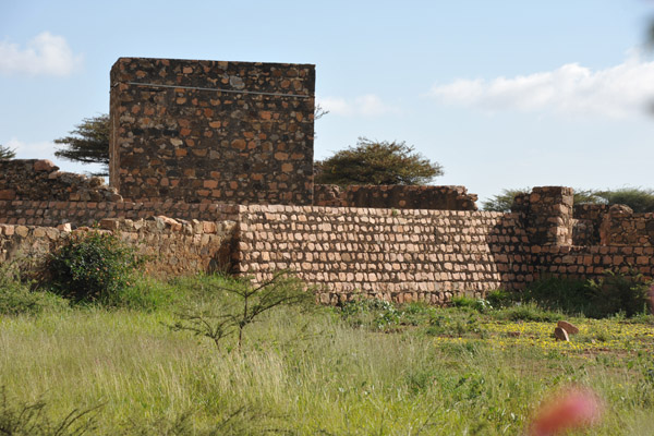 Ruins of the stone fort at Sheikh, Somaliland