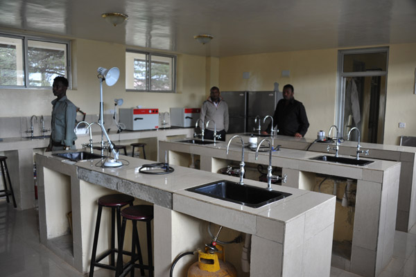 Food Hygiene Laboratory of the Sheikh Technical Veterinary School, launched in 2012