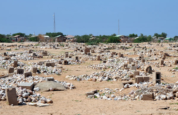 Cemetery on the eastern edge of Berbera between the stadium and the hospital