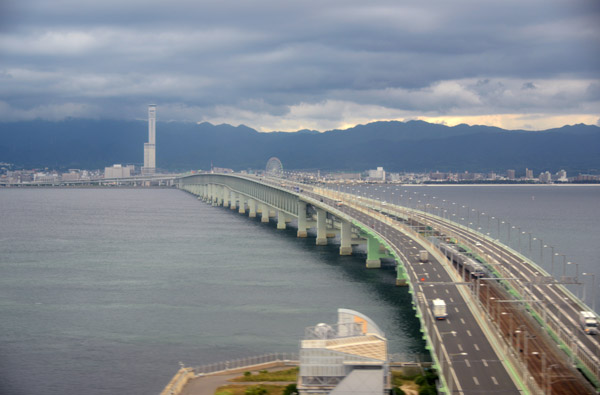 Bridge connecting Honshu with Kansai Airport