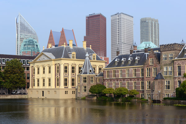 Hofvijver with the Mauritshuis, Den Haag
