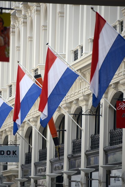 Dutch flags on the Passage, Den Haag