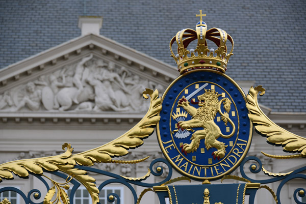 Royal coat-of-arms of the Netherlands, Paleis Noordeinde, Den Haag