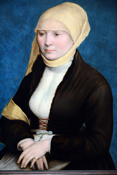 Portrait of a Woman from Southern Germany, Hans Holbein II, ca 1520-1525