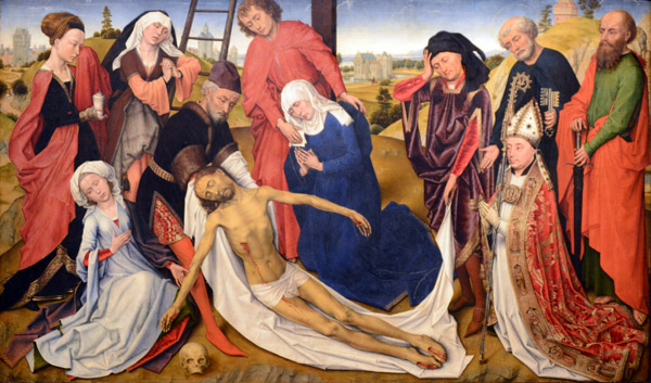 The Lamentation of Christ, Rogier van der Weyden, ca 1460-1464?