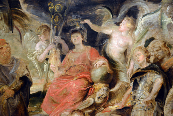 The Triumph of Rome: the Youthful Emperor Constantine Honoring Rome, Peter Paul Rubens, ca 162201623