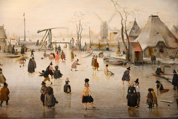 Ice Scene, Hendrick Avercamp, ca 1610