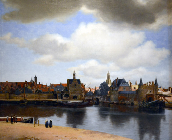 View of Delft, Johannes Vermeer, ca 1660-61