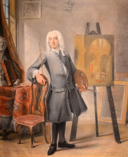 Self-Portrait, Cornelius Troost, 1745