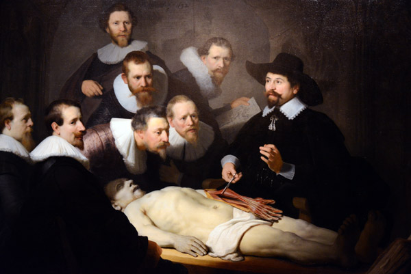 The Anatomy Lessons of Dr. Nicolaes Tulp, Rembrandt, 1632