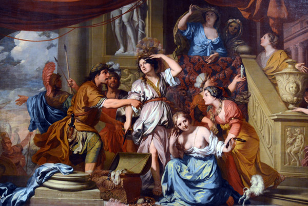 Achilles Discovered among the Daughters of Lycomedes, Gerard de Lairesse, ca 1680