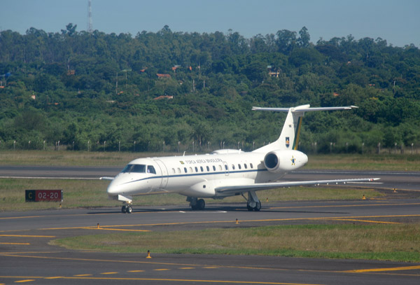 Brazilian Air Force Embraer at Asuncion, Paraguay