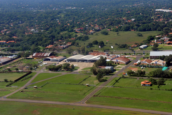 General Aviation ramp and hangers, Asuncion, Paraguay