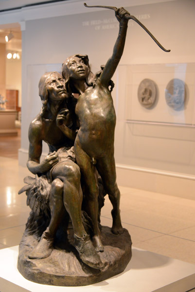 The Sun Vow, Hermon Atkins MacNeil, modeled 1898, cast 1901