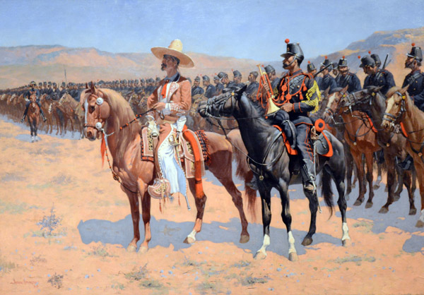The Mexican Major, Frederic Remington, 1889