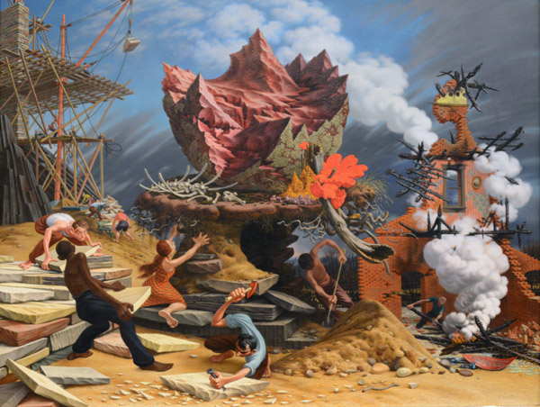 The Rock, Peter Blume, 1944-48