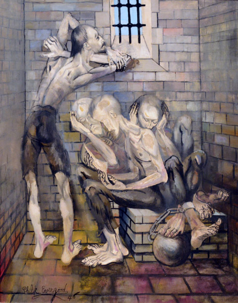The Indestructibles, Philip Evergood, 1946