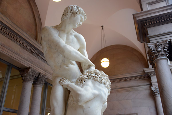 Samson and the Lion, Cristoforo Stati, 1604-1607