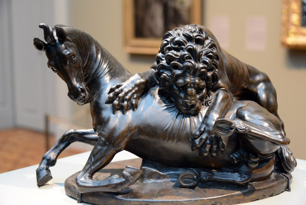 Lion Devouring a Horse, Antonio Susini, 1600-1620