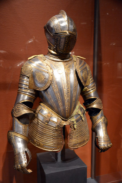 Half Armor for Foot Tourney belonging to the Spanish Marquesses de Dos Aguas, Milan, 1575/80