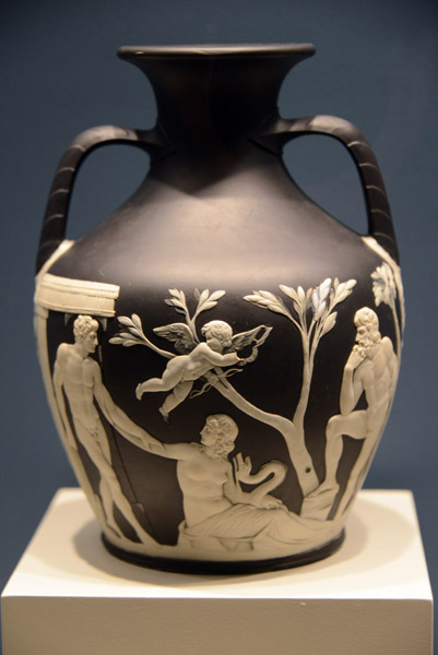 The Portland Vase, Wedgwood Pottery, England, 1790-96