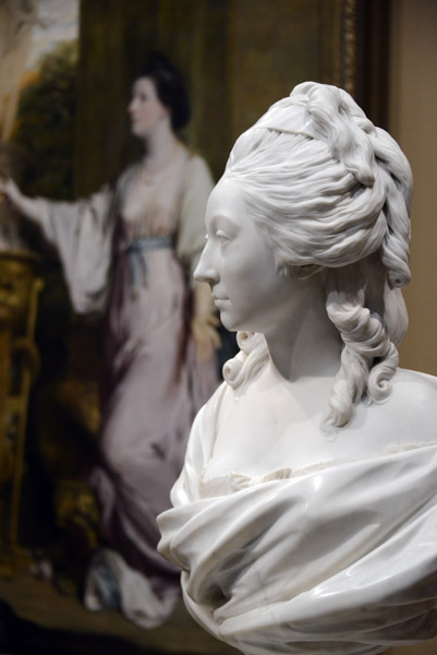 Bust of Anne-Marie-Louise Thomas de Domangeville de Sérilly, Comtesse de Pange, Jean Antoine Houdon, 1870