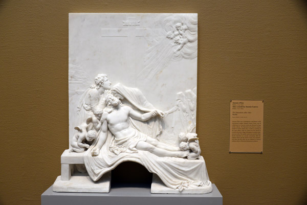 The Deposition, Antonio d'Este, after a model by Canova, after 1800