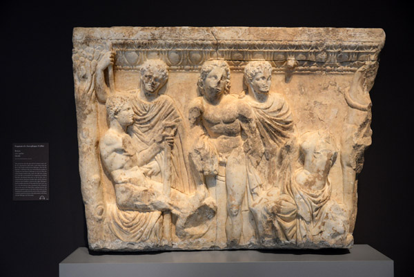 Fragment of a Roman Sarcophagus, 240/250 AD