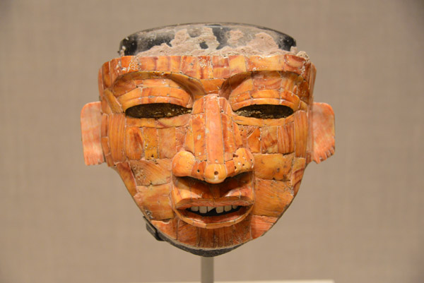 Shell Mosaic Ritual Mask, Teotihuacan, Mexico, 300-600 AD