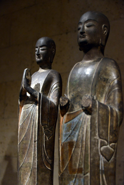 Pair of Buddhist Monks, China - Sui Dynasty (581-618 AD)