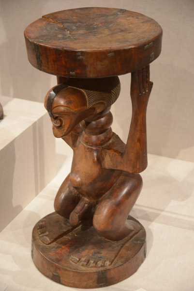 Stool, Songye, DR Congo, late 19th-early 20th C.