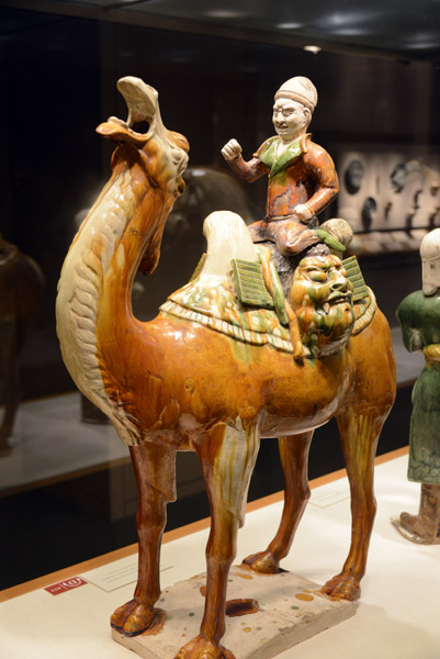 Camel with Rider, China-Tang Dynasty, first half of 8th C.