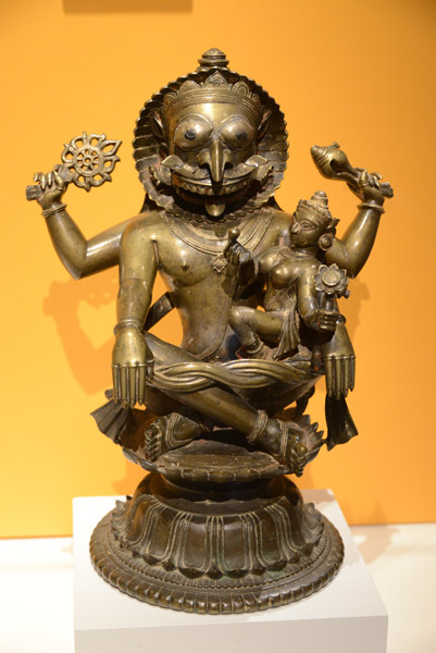 Lion-Headed Incarnation of the god Vishnu (Narasimha), Orissa, India, ca 15th C.