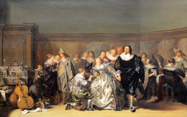 An Elegant Company, Pieter Codde, 1632
