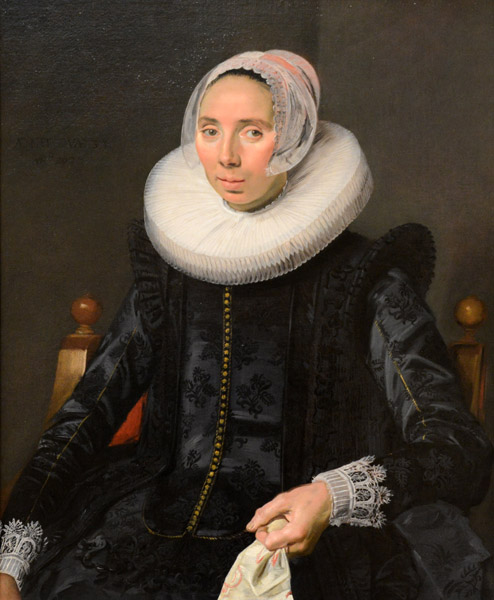 Portrait of a Lady, Frans Hals, 1627