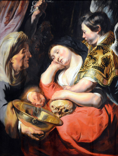 The Temptation of Magdalene, Jacob Jordaens, 1616/17
