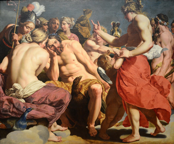 Jupiter Rebuked by Venus, Abraham Janssens, 1612/13