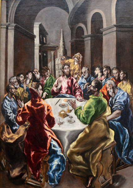 The Feast in the House of Simon, El Greco, 1608/14