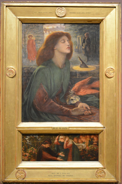 Beata Beatrix, Dante Gabriel Rossetti, 1871-72